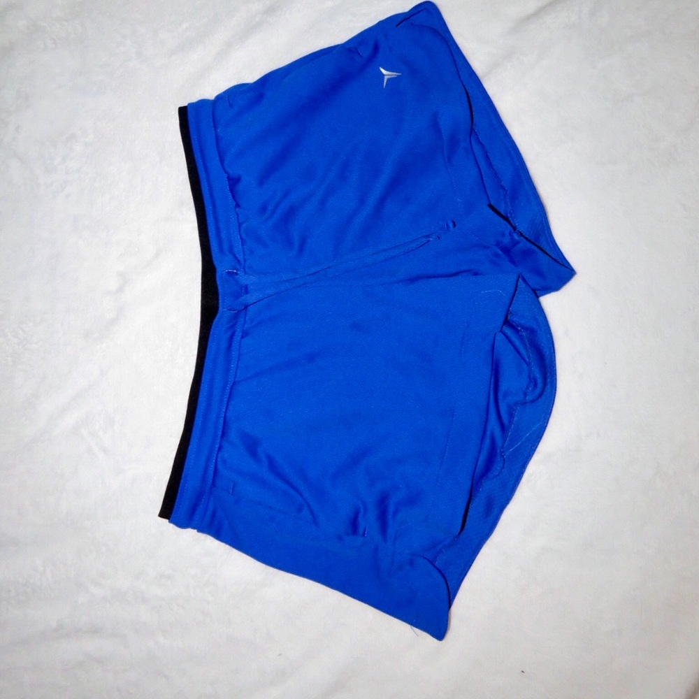 old navy royal blue dry fit shorts